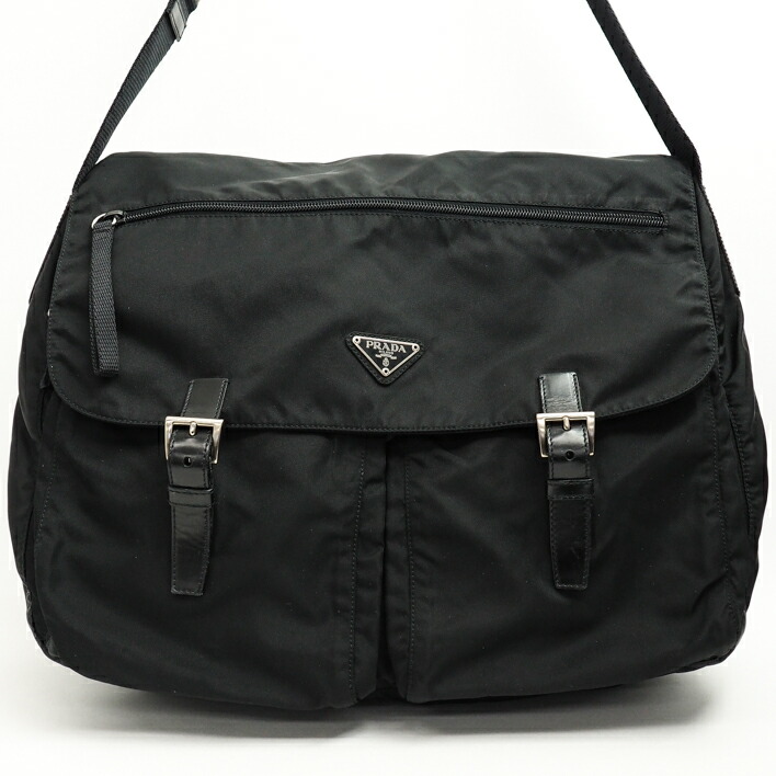 Prada オメガ プラダ Bt0910 ナイロン メンズ ショルダーバッグ ロレックス ブランドショット東京 ヴィトン 財布 送料無料 プラダ ショルダーバッグ