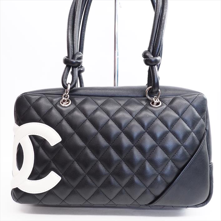 Brand Shot Tokyo Chanel Bowling Bag Cambon A25171 Lambskin Chanel Bowling Bag Cambon A25171 Lambskin Lady S Boston