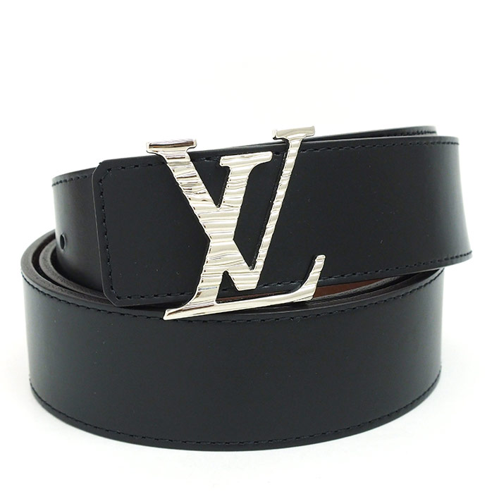 BRAND SHOT TOKYO: Louis Vuitton My LV Belt original reversible twist buckle silver metal ...