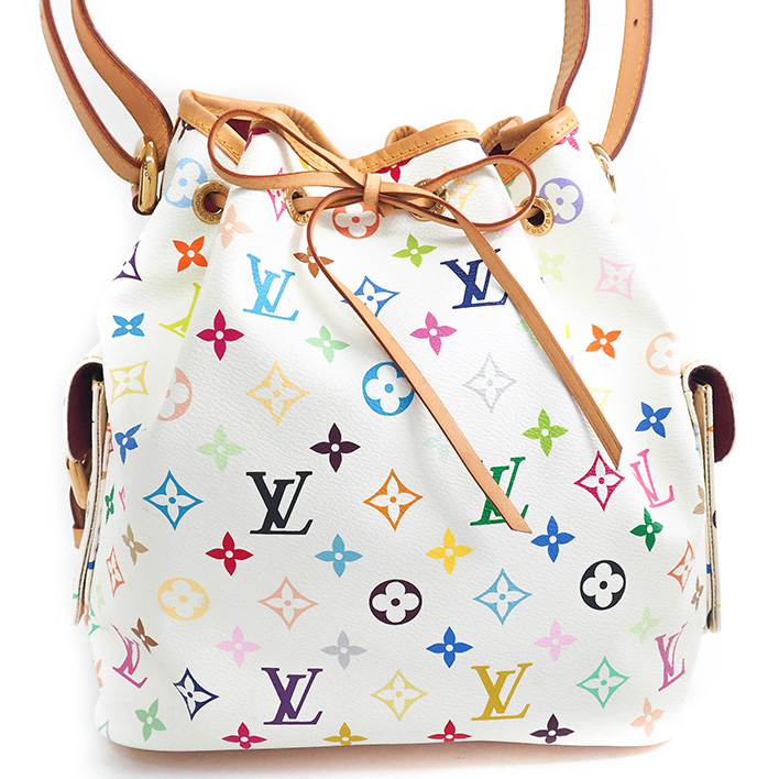 Louis Vuitton Monogram Multicolor Petit Noe Shoulder Bag M42229