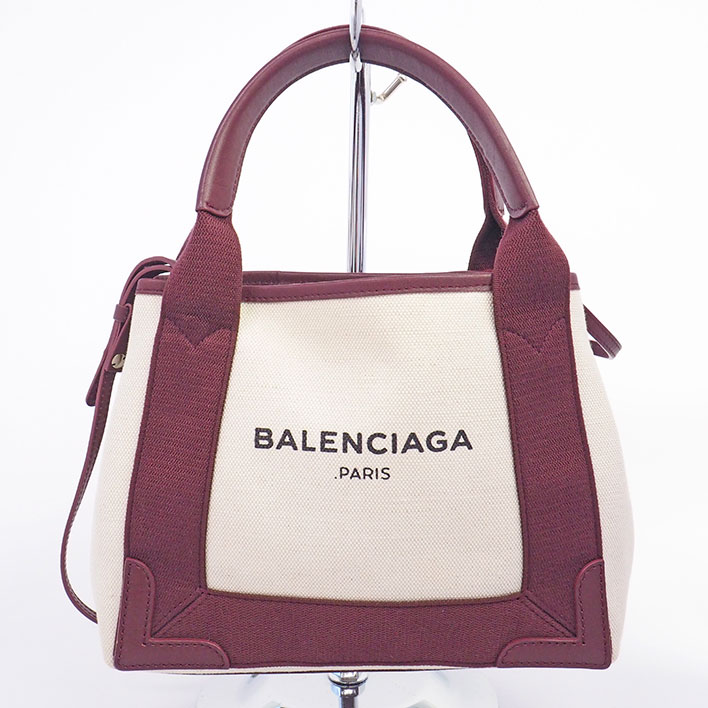 BALENCIAGA カバスS パンチング　トートバッグポーチ付き　バレンシアガ ポーチ付✨BALENCIAGA✨バレンシアガ✨トートバッグ✨千鳥柄