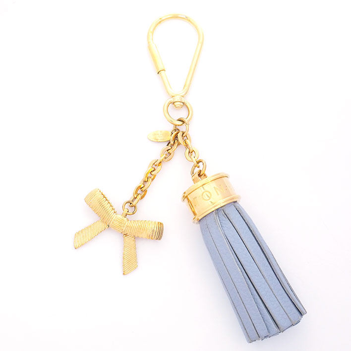 LOUIS VUITTON ルイヴィトン M65124 タッセル リボン キーホルダー