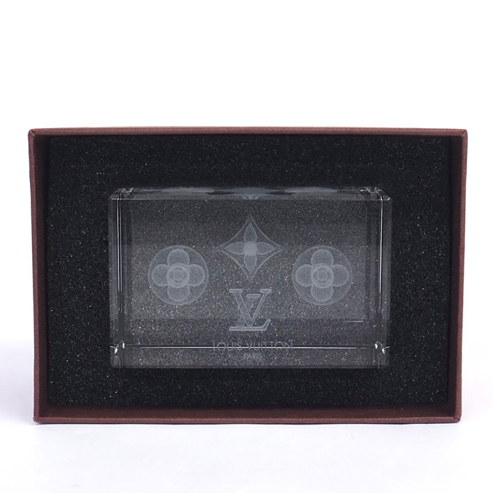 Louis Vuitton クリスタルペーパーウェイト ヴィトン クリスタル ペーパーウェイト Aランクの買取参考価格