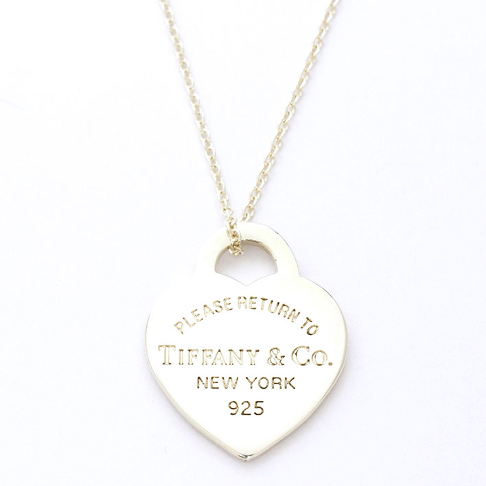 ティファニー ペンダント ネックレス リターントゥティファニー ハートタグ シルバー ブランド TIFFANY&Co. ギフト プレゼント 送料無料 中古|ブランドショット東京