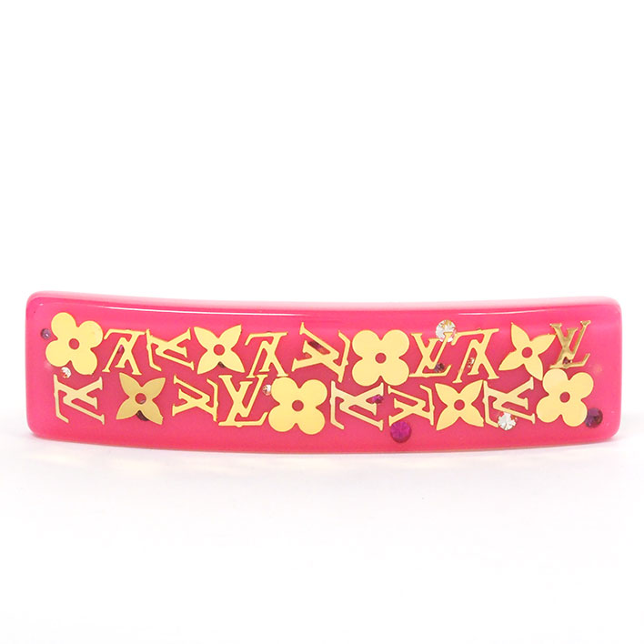 超美品♬︎♡ ヴィトン  バレッタ アンクルージョン ピンク ラインストーン 楽天市場】【未使用品】LOUIS VUITTON ルイ ヴィトン バレッタ