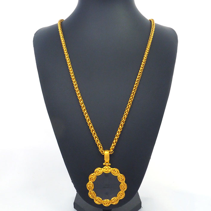 CHANEL/シャネル ココマーク ルーペ ヴィンテージ ネックレス f_077 CHANEL/シャネル ココマーク ルーペ ヴィンテージ ネックレス