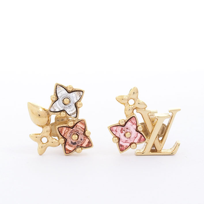 楽天市場】【返品OK】【美品】ルイヴィトン ピアス・ルイーズ バイ