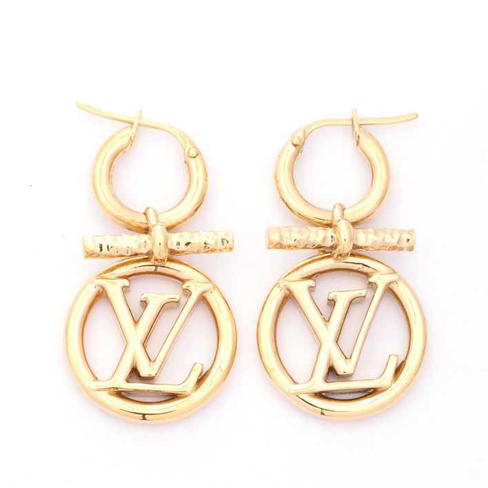 楽天市場】【返品OK】【美品】ルイヴィトン ピアス・ルイーズ バイ