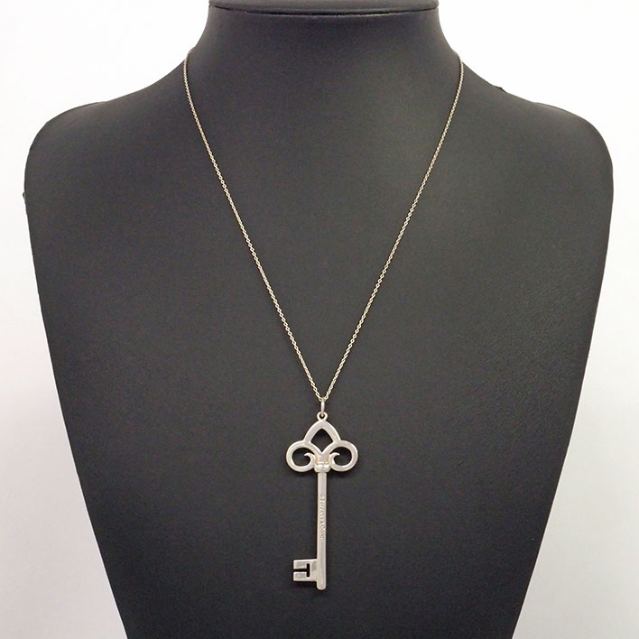 【美品】ティファニー 1837 カデナ パドロック ネックレス シルバー925 美品】ティファニー 1837 カデナ パドロック ネックレス