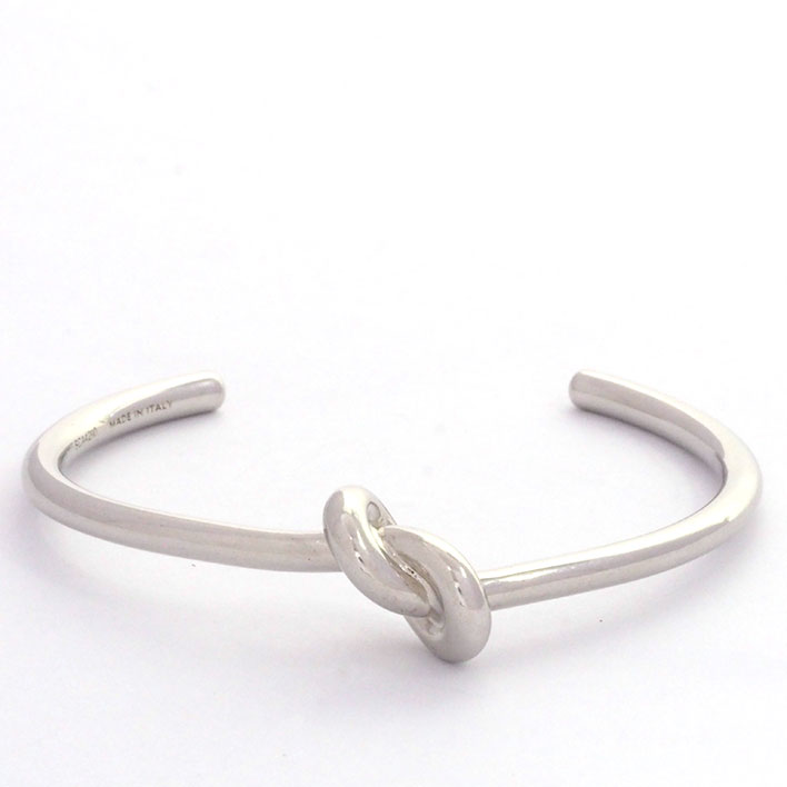 ◇セリーヌ◇メタル/ノット/バングル/ブレスレット/ブランド/シルバー CELINE セリーヌ バングル ノット メタル シルバー : ブランド