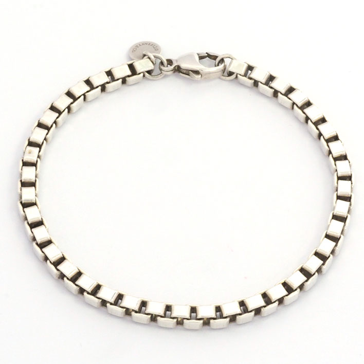 楽天市場】ティファニー ベネチアンリンクチェーンブレスレット