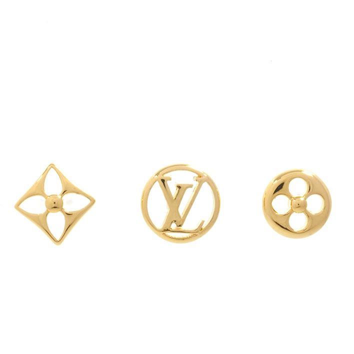 楽天市場】【返品OK】【美品】ルイヴィトン ピアス・ルイーズ バイ