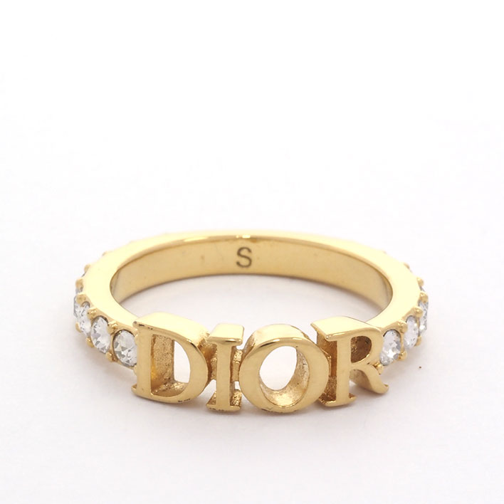 【返品OK】【美品】クリスチャン ディオール Dio(r)evolution ロゴ 【指輪】|ブランドショット東京