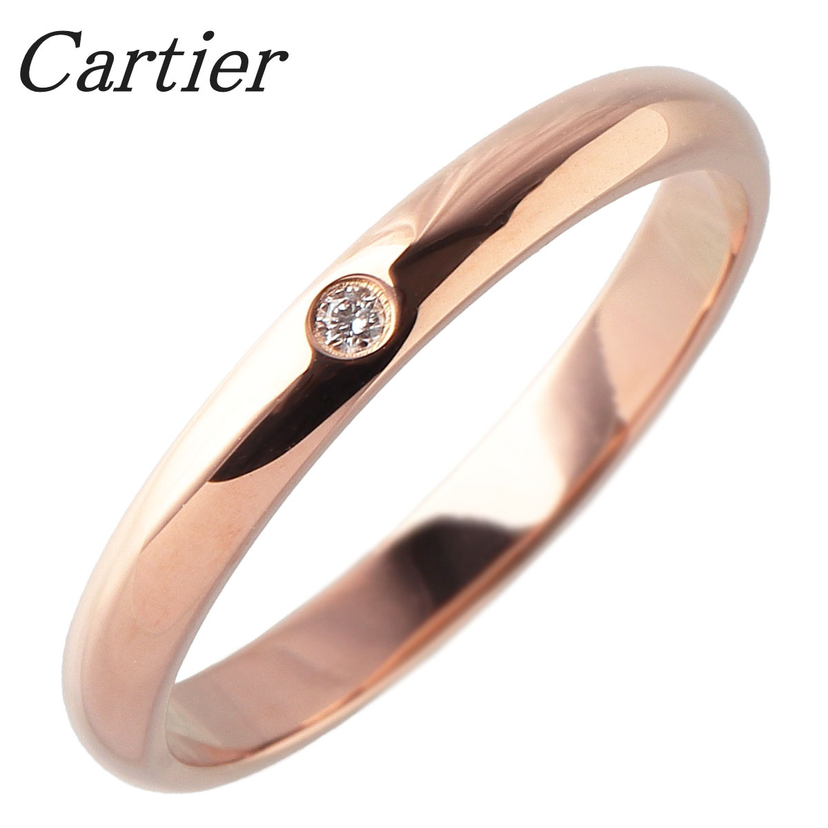 Cartier 1895 ウェディング リング 54 14号 1895 WEDDING BAND