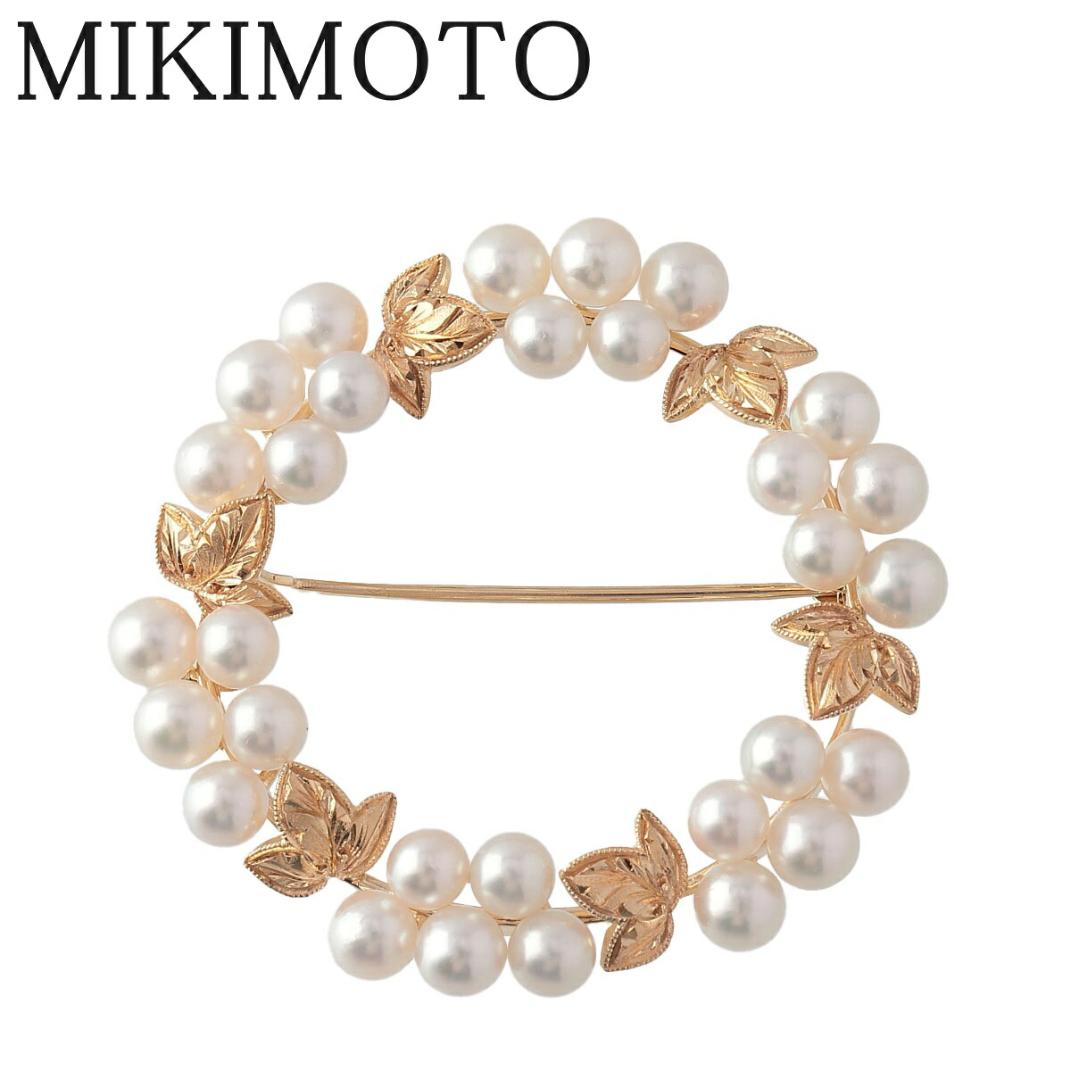 楽天市場】ミキモト コンクパール ダイヤ ブローチ ダイヤ1.89ct K18YG 新品仕上げ済 MIKIMOTO【中古】12129 :  ブランドテアトロン楽天市場店