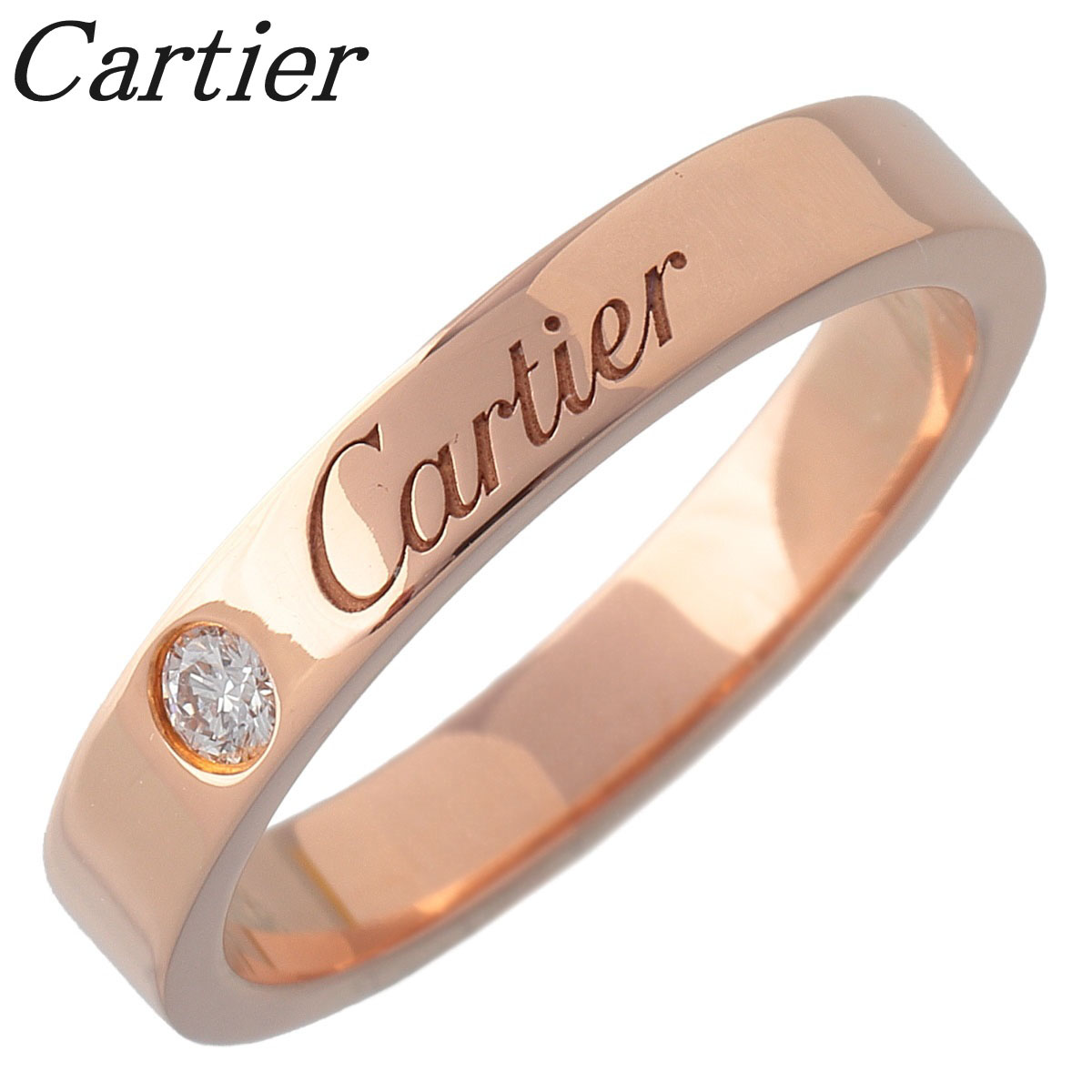 楽天市場】カルティエ 1895 ウェディング リング #59 幅4.9mm Au750YG 新品仕上げ済 Cartier【中古】17373 :  ブランドテアトロン楽天市場店