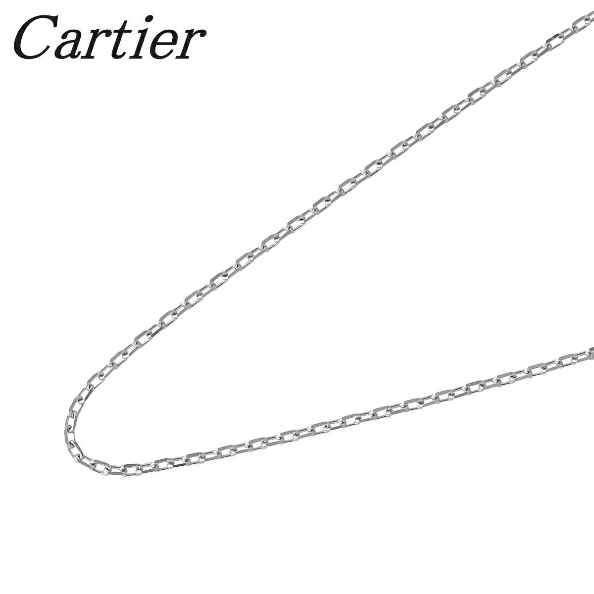 楽天市場】カルティエ リンクスレーブ チェーン ネックレス 42cm 750YG 新品仕上げ済 Cartier【中古】17360 :  ブランドテアトロン楽天市場店