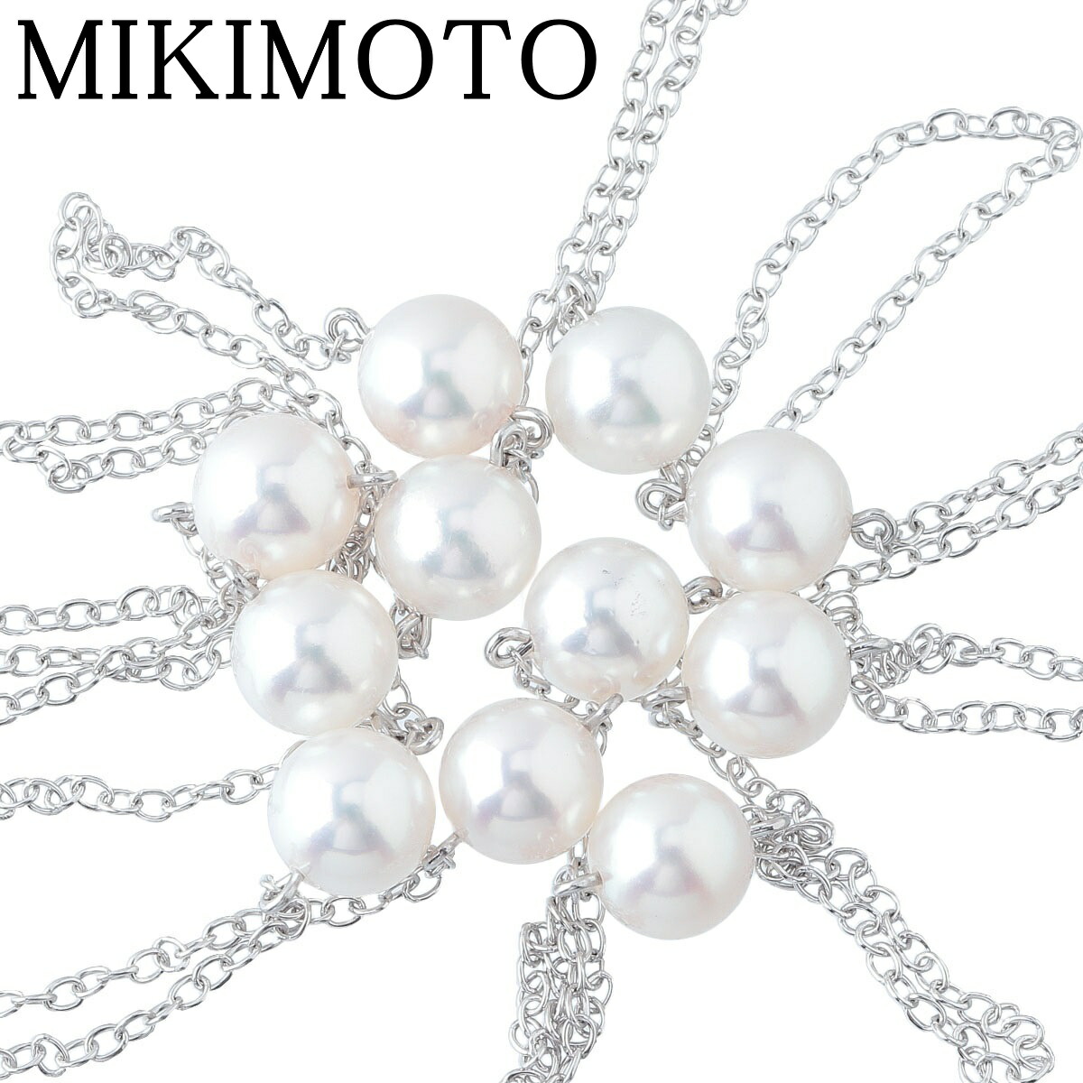 楽天市場】ミキモト ダイヤ ネックレス ダイヤ0.48ct 40cm K18WG 揺れるデザイン 新品仕上げ済 MIKIMOTO【中古】1883217864  : ブランドテアトロン楽天市場店