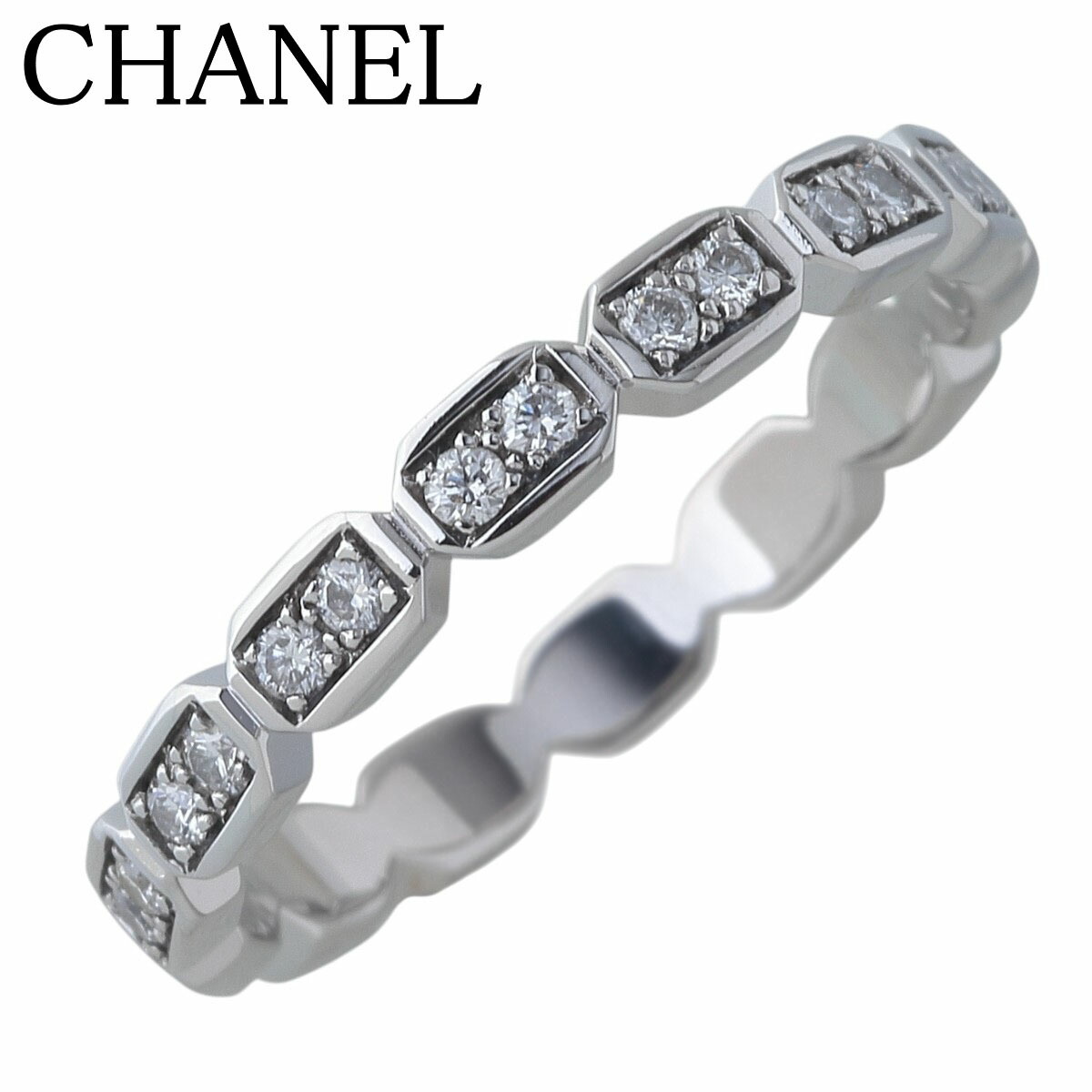 シャネル　プルミエール　ダイヤ　【美品】 CHANEL シャネル 指輪 Pt950 ダイヤ2P(約0.02ct) プルミエール