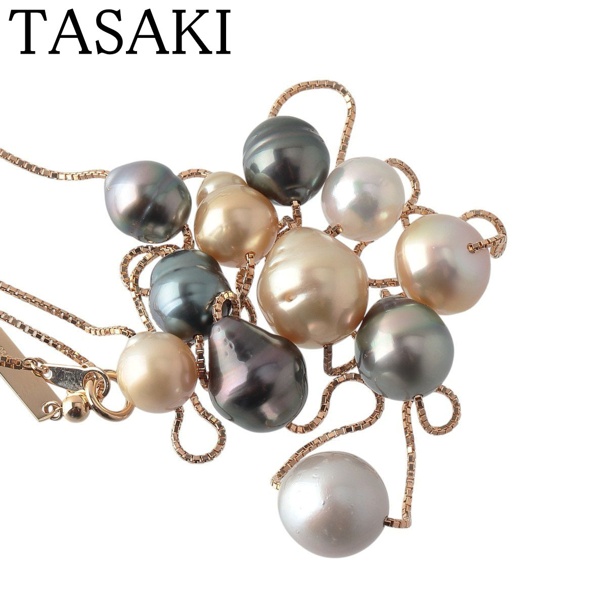 楽天市場】TASAKI 田崎真珠 ステーションパール ネックレス