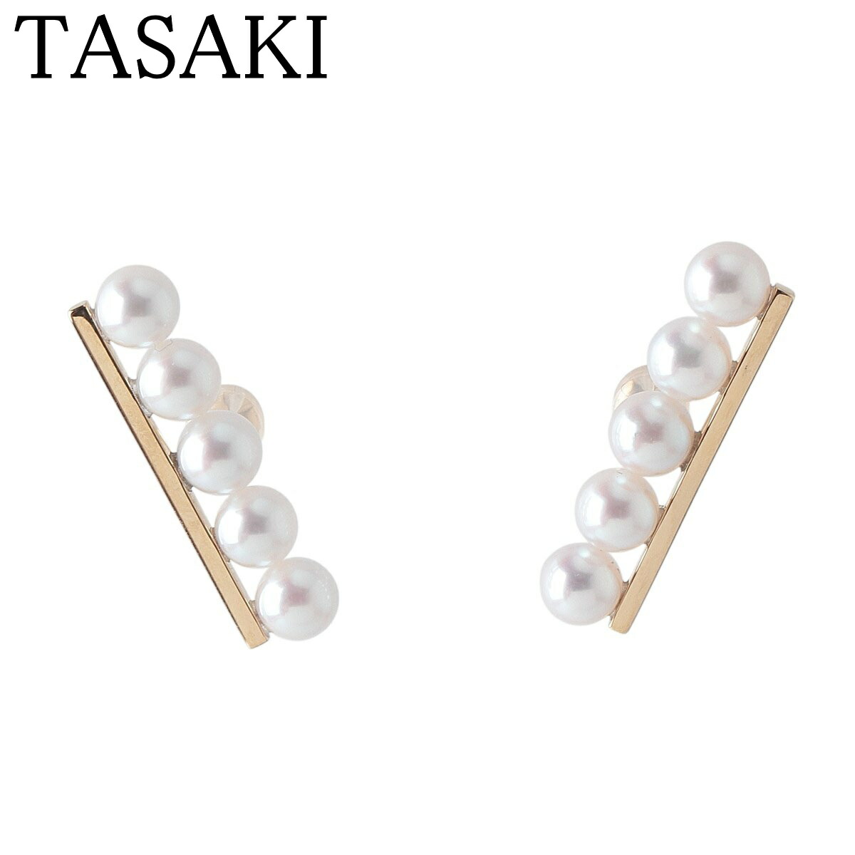 TASAKI 真珠 パール　ピアス　WG セレモニー 楽天市場】【新品未使用品】 TASAKI 田崎真珠 タサキ パール 6.7