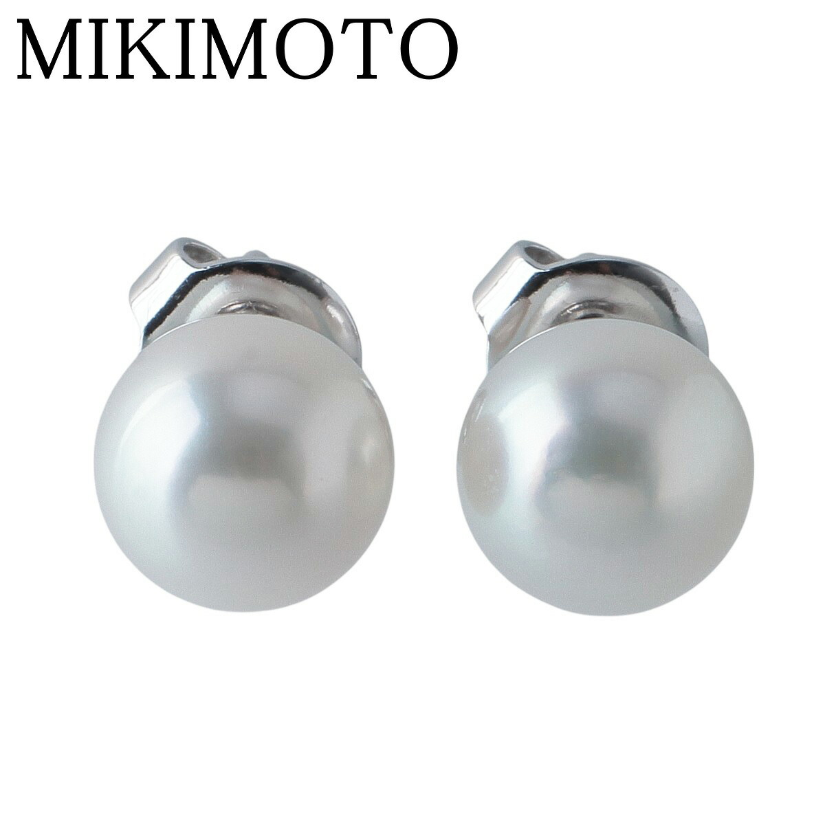 楽天市場】ミキモト アコヤパール ピアス 7.8mm ダイヤモンド