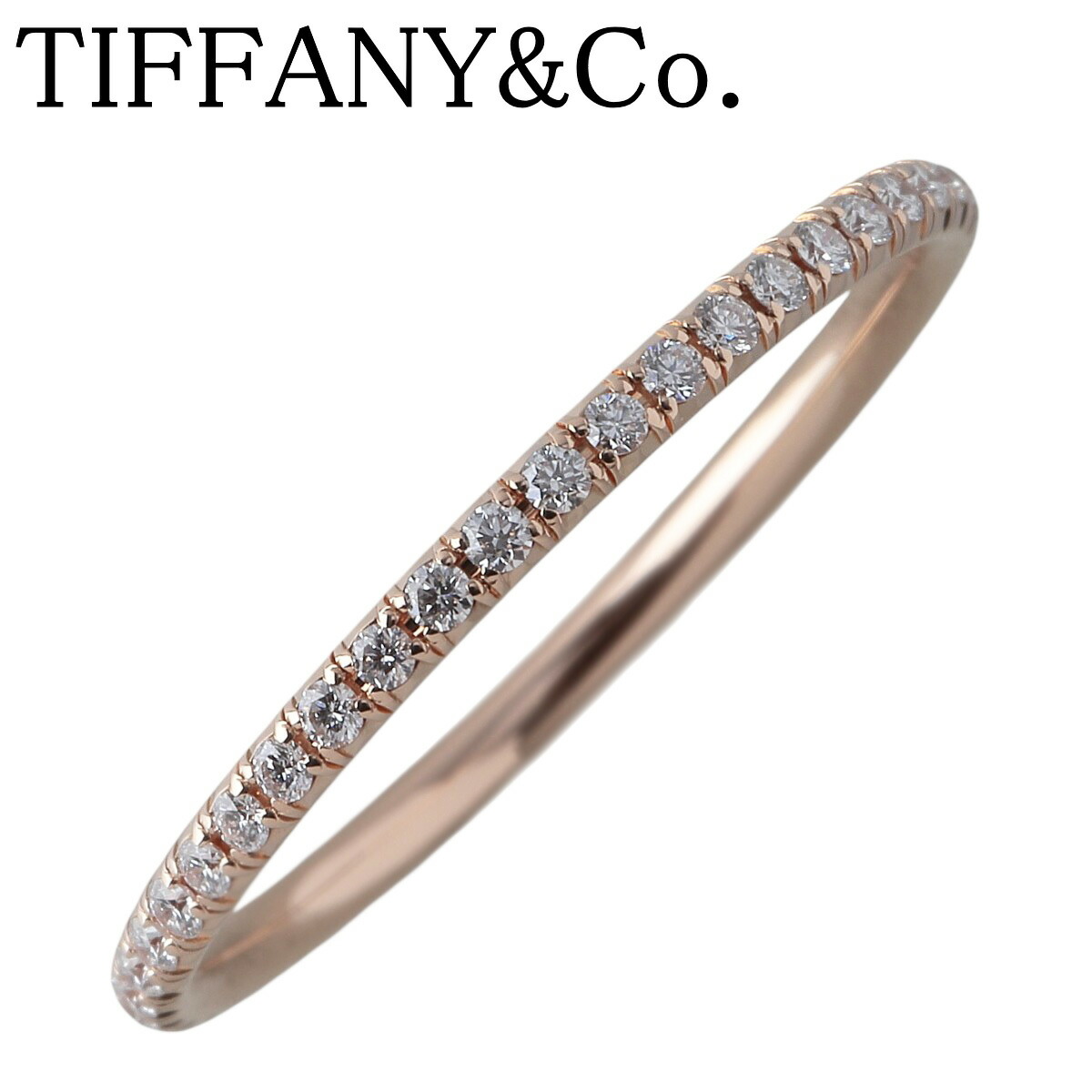 Tiffany & Co. ダイヤモンドエタニティリング 楽天市場】TIFFANY&Co. ティファニー メトロ リング 指輪 フル