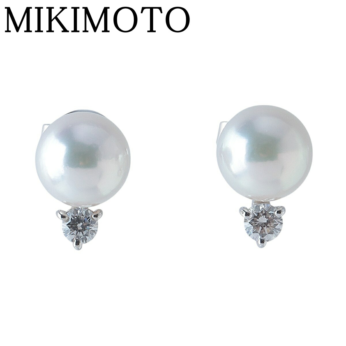 楽天市場】（新品仕上げ済）ミキモト MIKIMOTO パール フープ