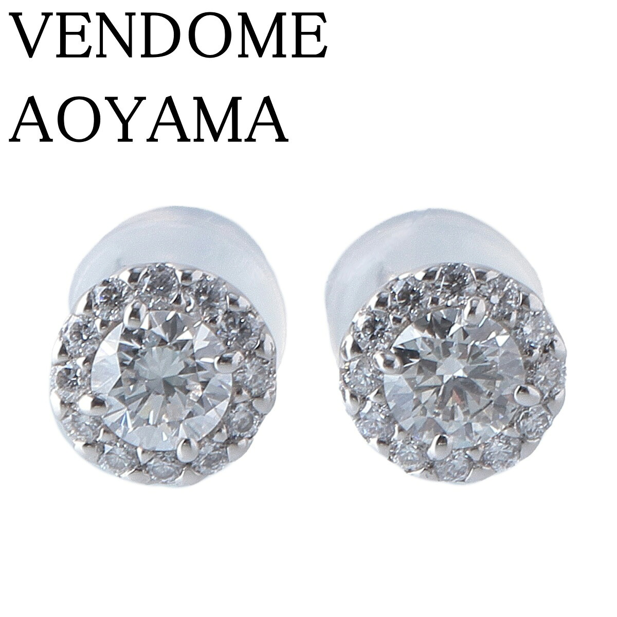ヴァンドーム青山 VENDOME ピアス - K10WG アクセサリー（耳） 【公式 