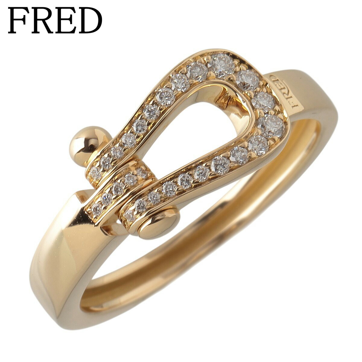 FRED フレッド　ユニルドール　ダイヤリング　YG FRED フレッド ユニルドール ダイヤリング YG