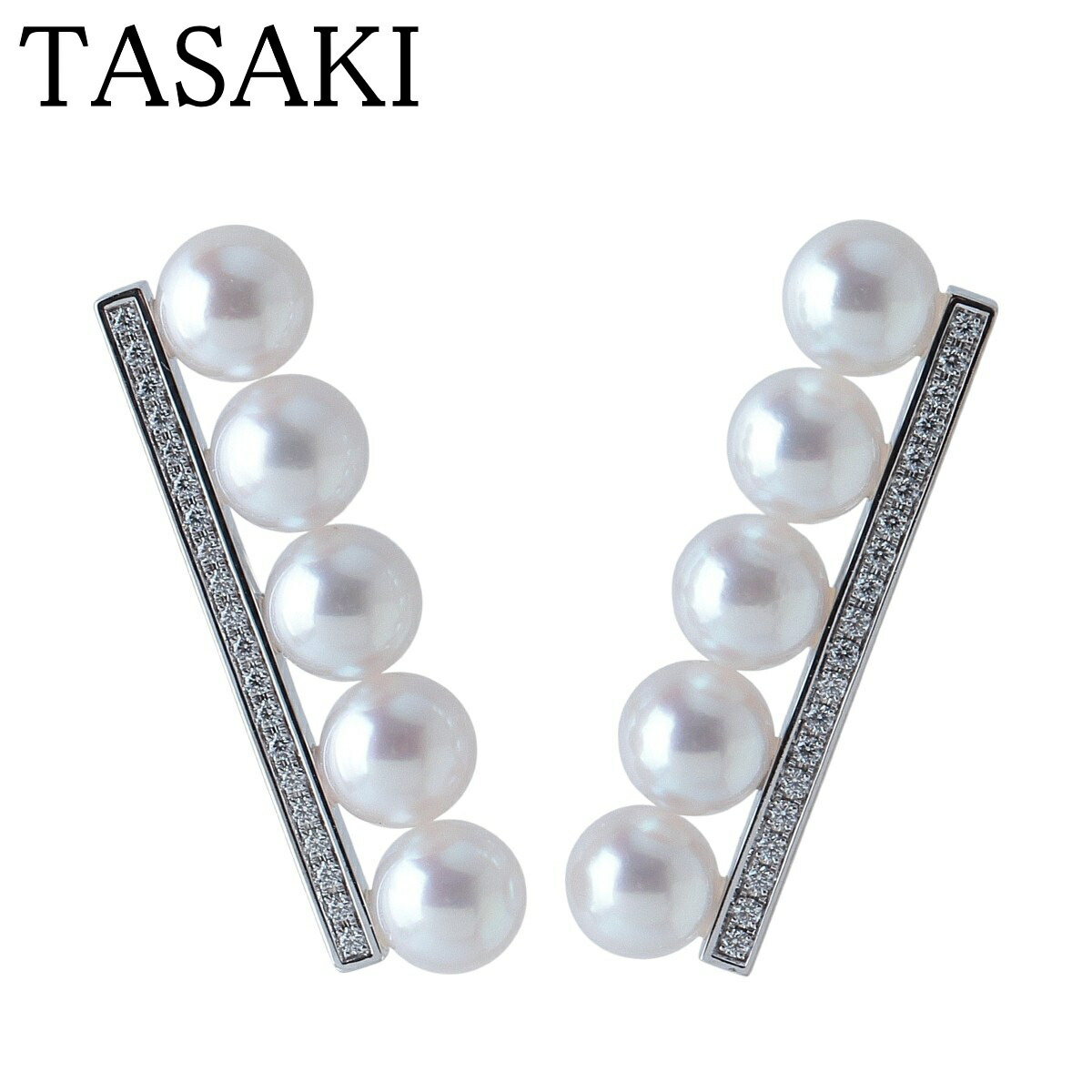 楽天市場】タサキ 田崎真珠 TASAKI ピアス プチ バランス ノート