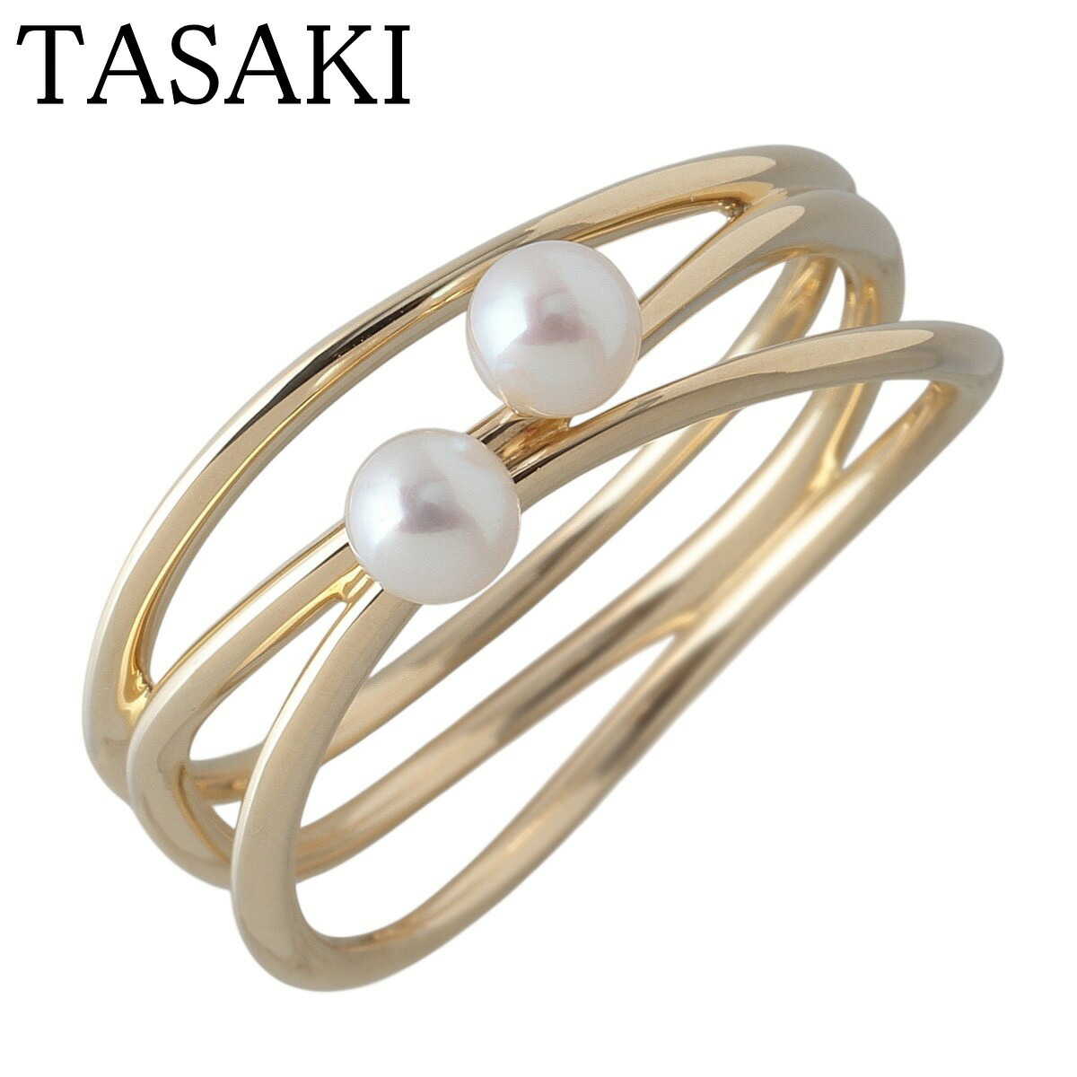 楽天市場】タサキ 田崎真珠 TASAKI リング エニーマ R-4393-18KYG