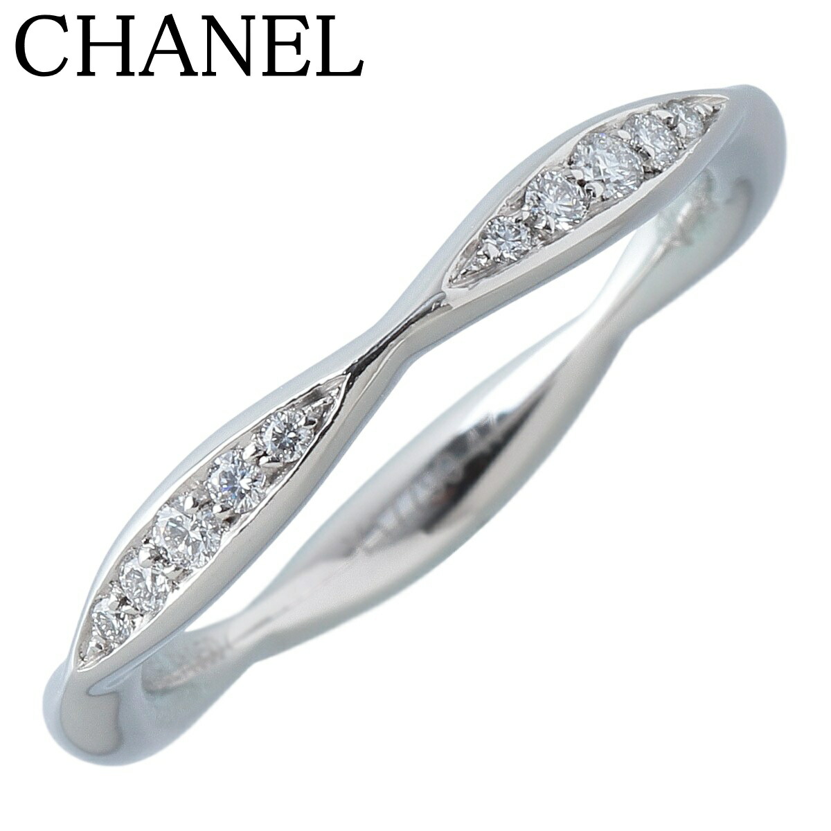 楽天市場】シャネル CHANEL リング カメリア フル エタニティ