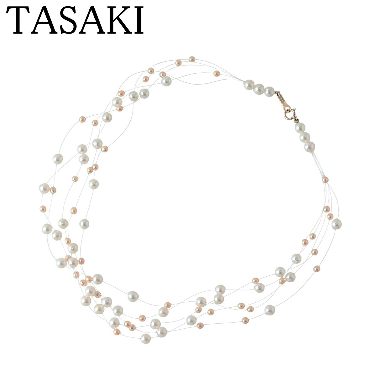 楽天市場】田崎真珠 ナイアガラ ネックレス 三連 パール TASAKI タサキ