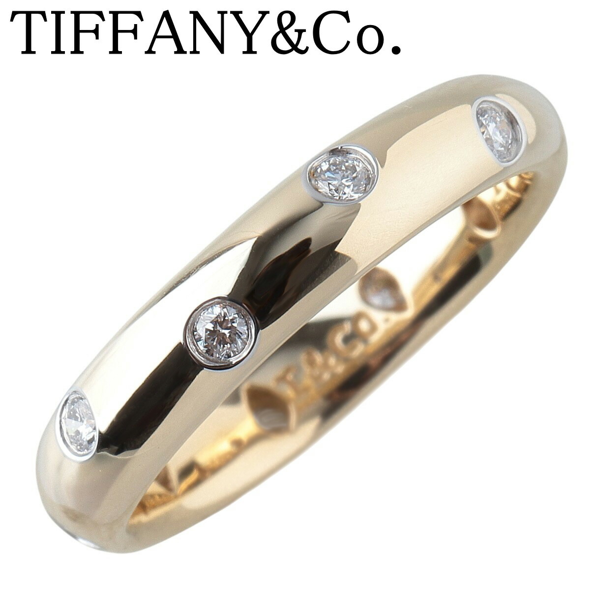 楽天市場】ティファニー Tiffany & Co. リング ドッツ ラージ ワイド 9
