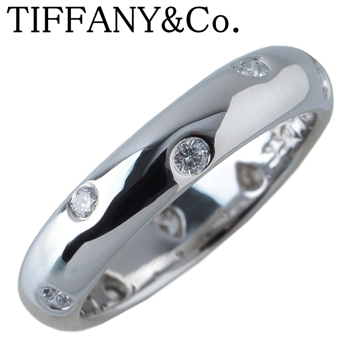 楽天市場】ティファニー Tiffany & Co. リング ドッツ ラージ ワイド 9