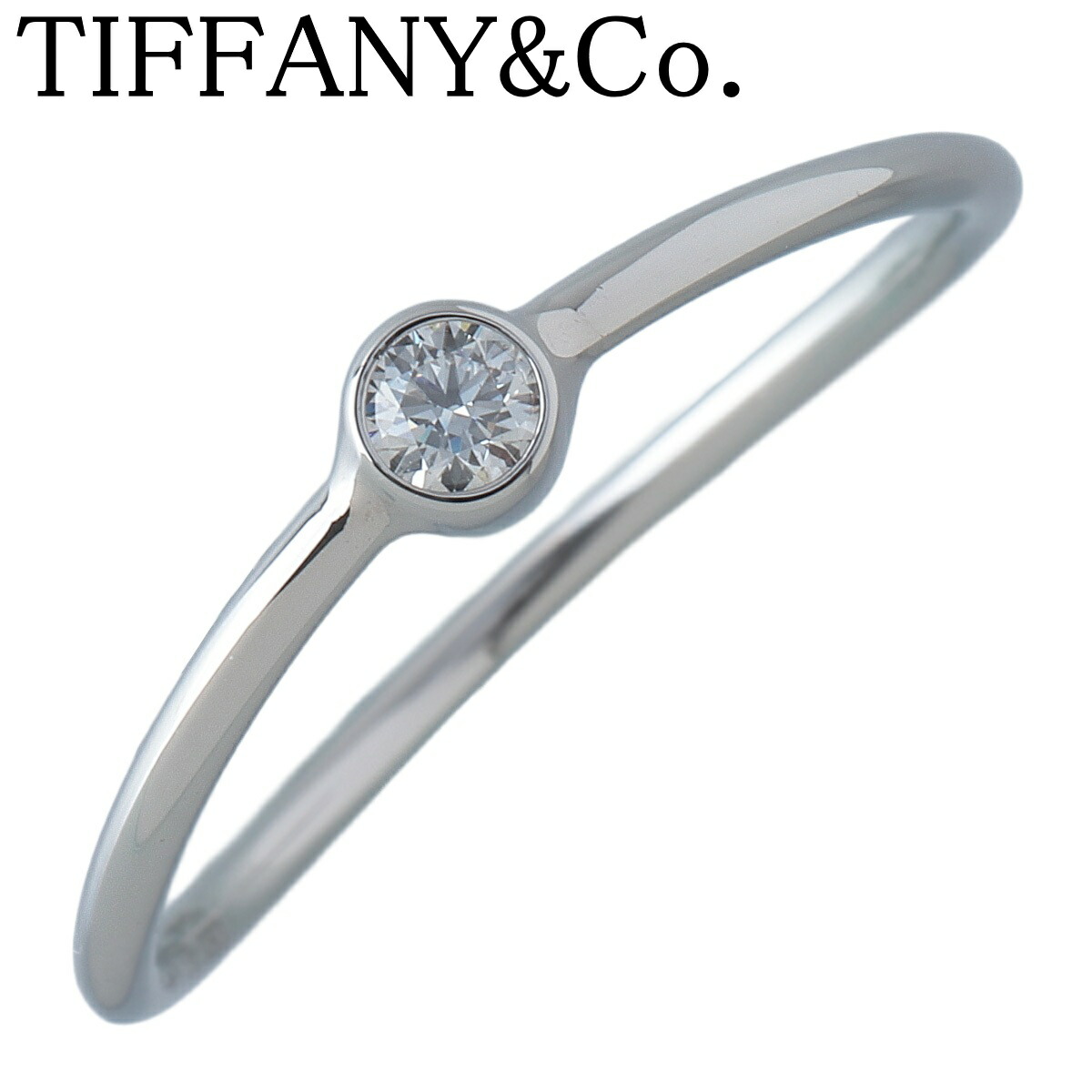 楽天市場】ティファニー 指輪 レディース ウェーブシングル ロウ 1P