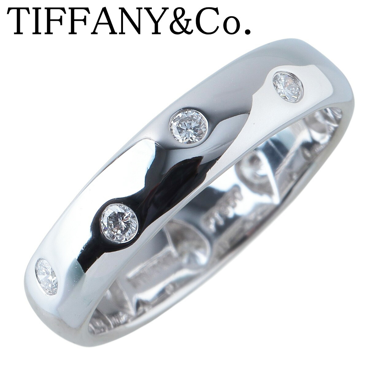 楽天市場】ティファニー Tiffany & Co. リング ドッツ ラージ ワイド 9