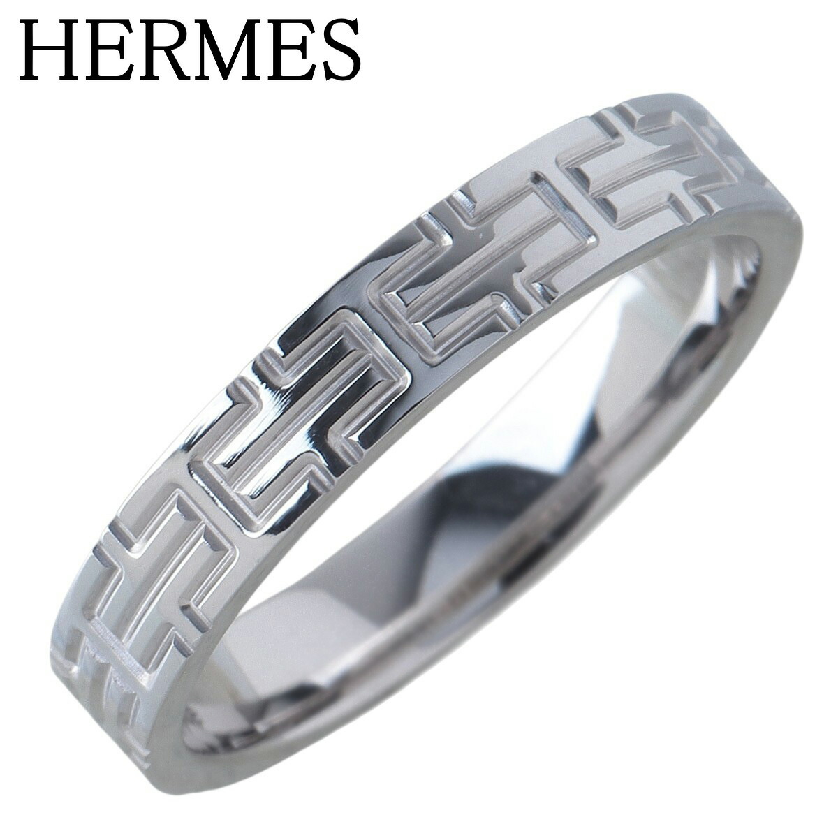 楽天市場】【ジュエリー】HERMES エルメス キリム リング 指輪 K18 750