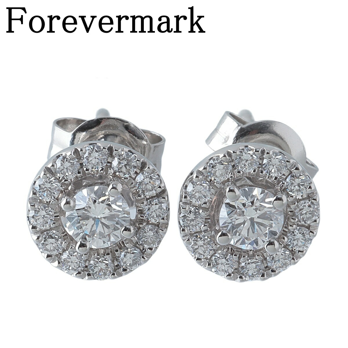 断捨離中　FOREVERMARK ダイヤモンドピアス 楽天市場】FOREVERMARK / フォーエバーマーク ダイヤピアス 0.19ct