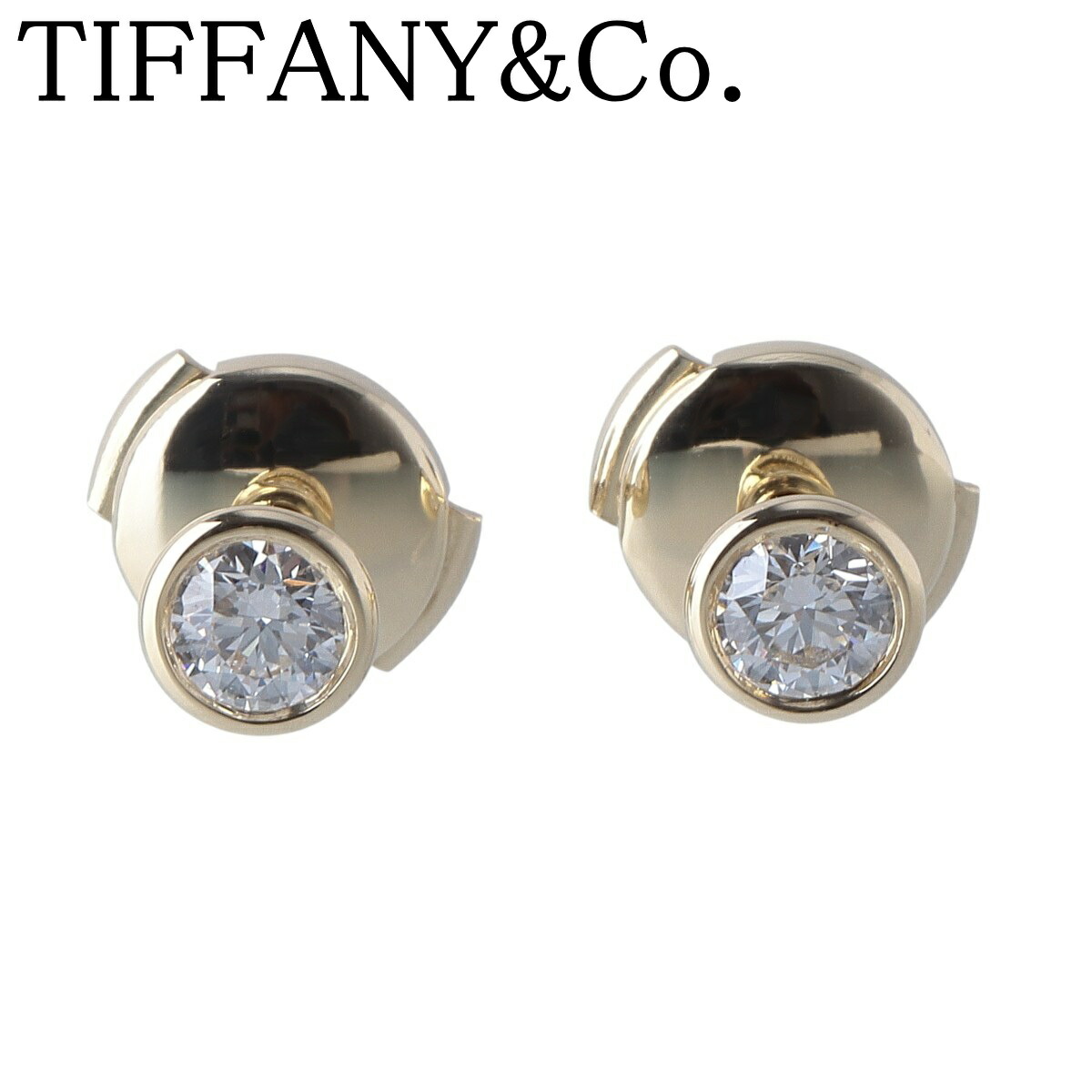 Tiffany&co. バイザヤード　ピアス　両耳　ダイヤ　ギャランティ有 楽天市場】TIFFANY&Co ティファニー バイザヤード ダイヤ ピアス K18YG