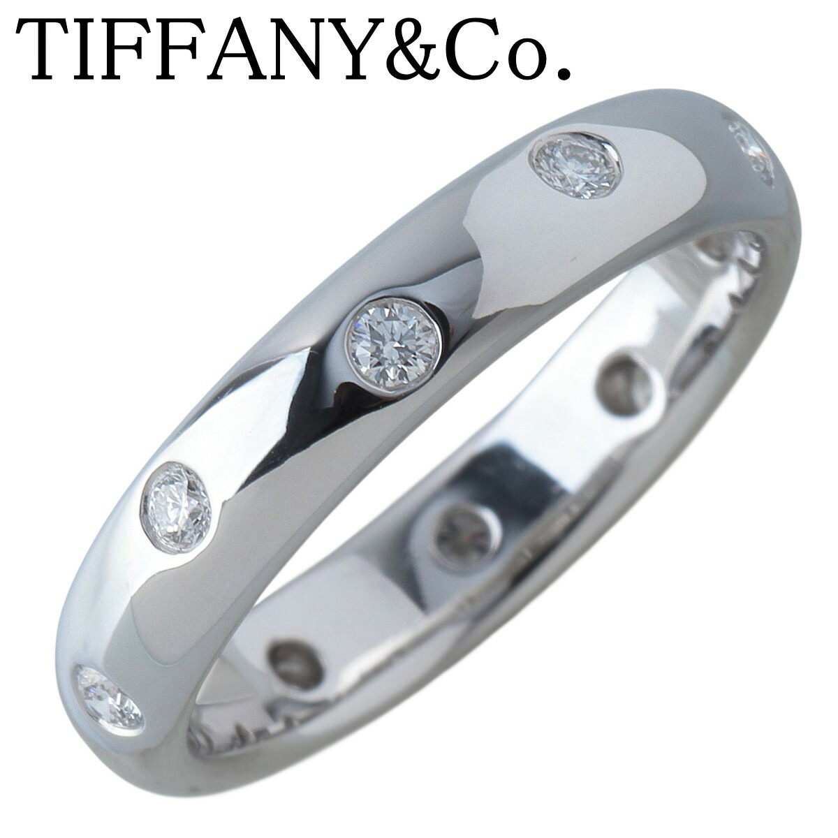 楽天市場】ティファニー Tiffany & Co. リング ドッツ ラージ ワイド 9