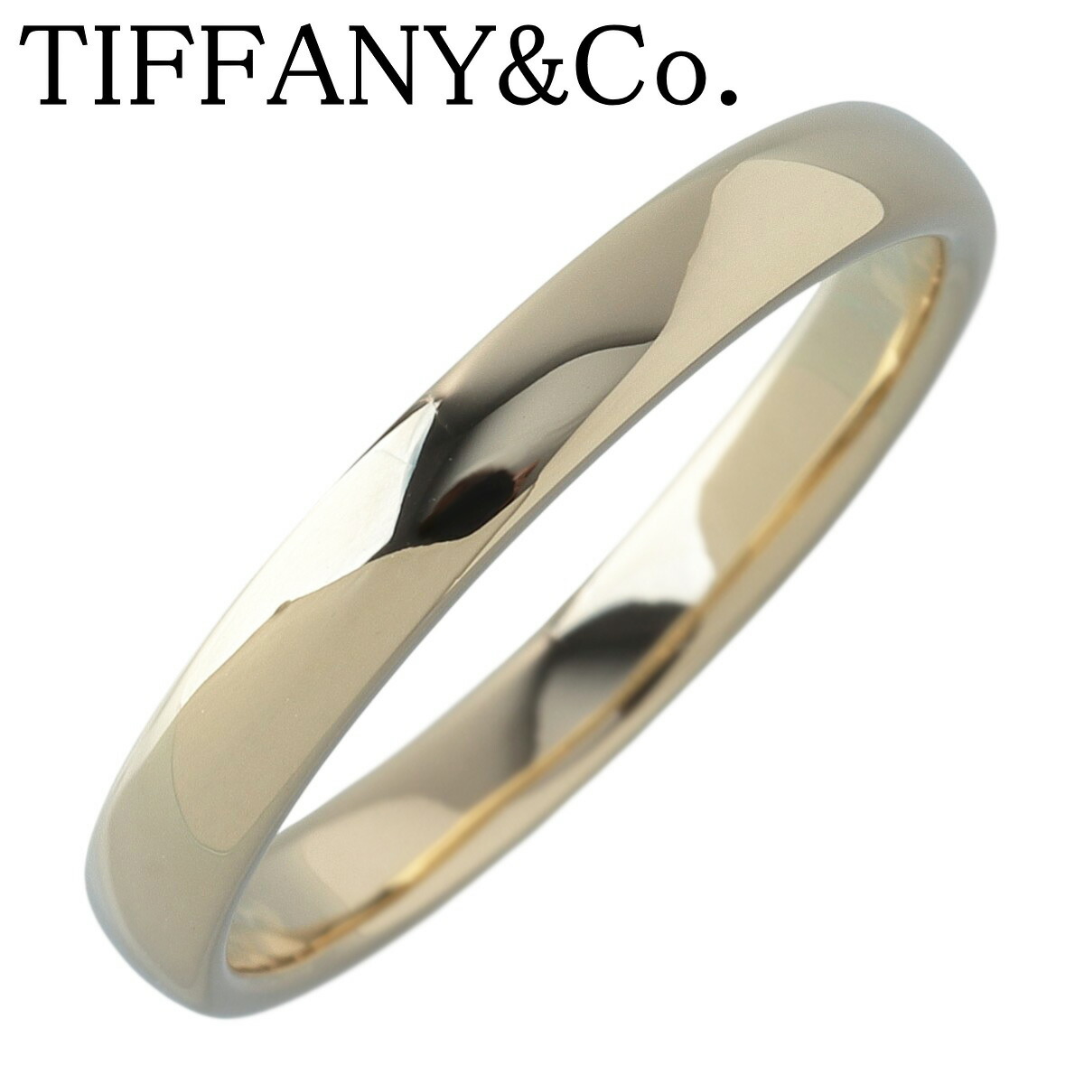 楽天市場】【緑屋質屋】ティファニー フォーエバー バンドリング 3mm