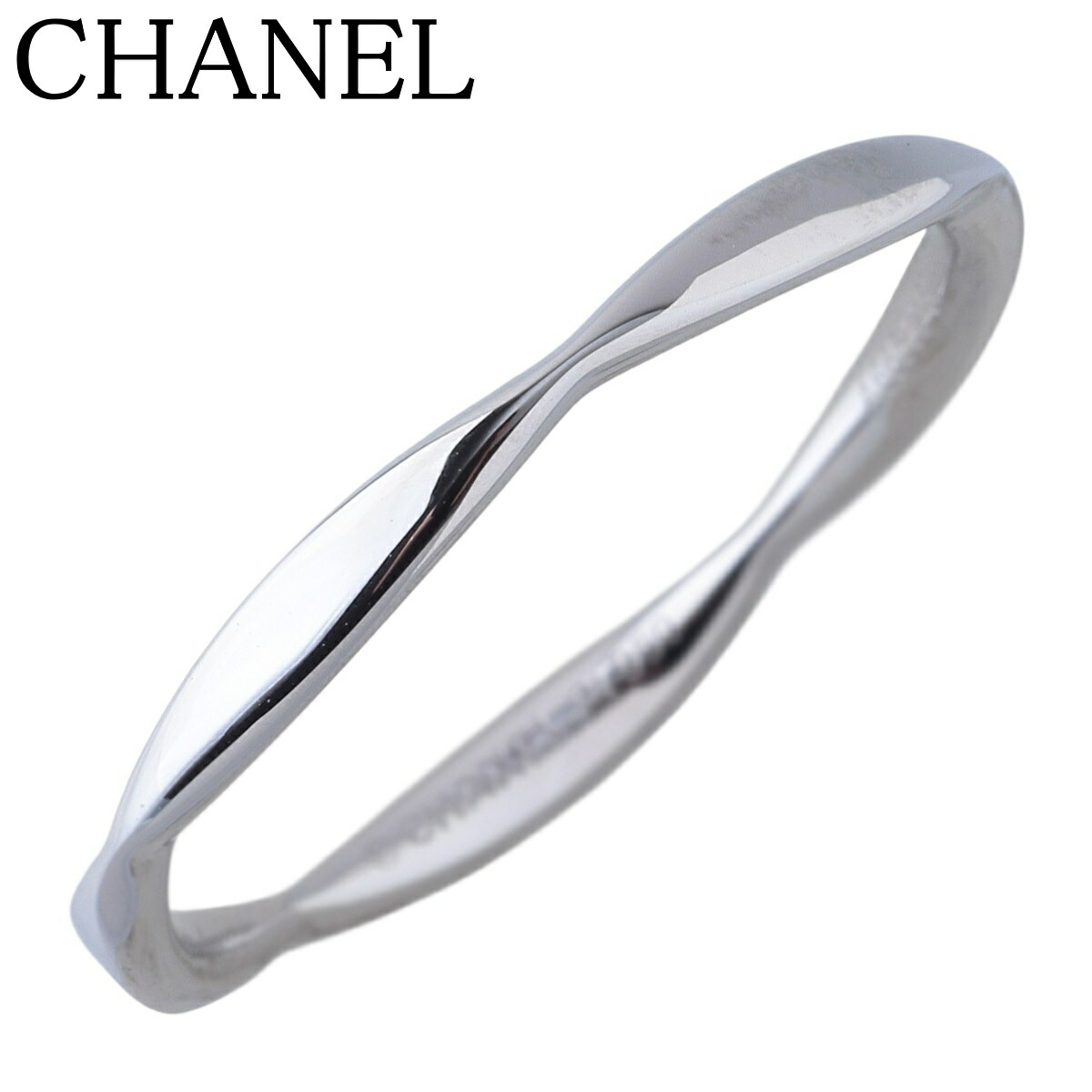 シャネル カメリア リング #57 Pt950 新品仕上げ済 CHANEL【中古】25547