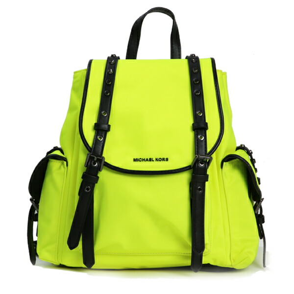 【楽天市場】マイケルコース リュックサック バッグ MICHAEL KORS ナイロン バックパック リュック 30T9UI1B1C/NEON