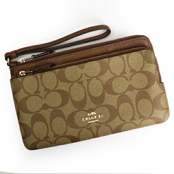 楽天市場】コーチ 財布 レディース COACH ポーチ ペブルド