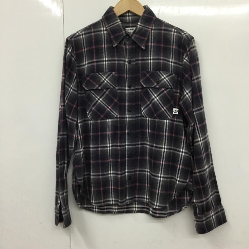 【激レア】A BATHING APE ベイプ　ボタンダウンシャツ　ゆるだぼ　総柄 楽天市場】【中古】アベイシングエイプ A BATHING APE 90S 初期