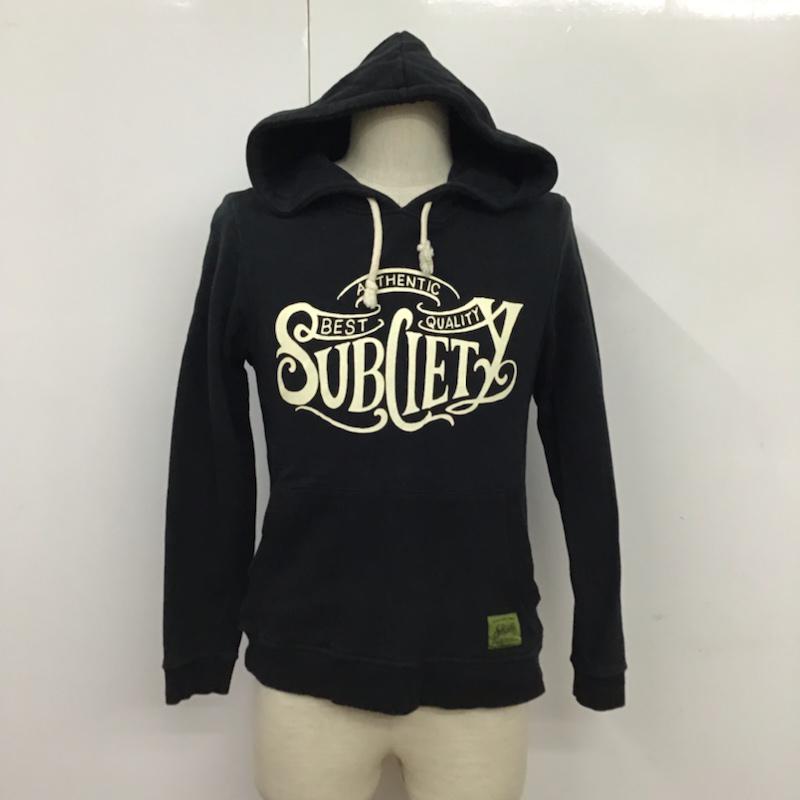 眠　SUB-AGE パーカー 黒 楽天市場】【中古】SUB-AGE． FUTURE ARCHIVE Front Zipper Open