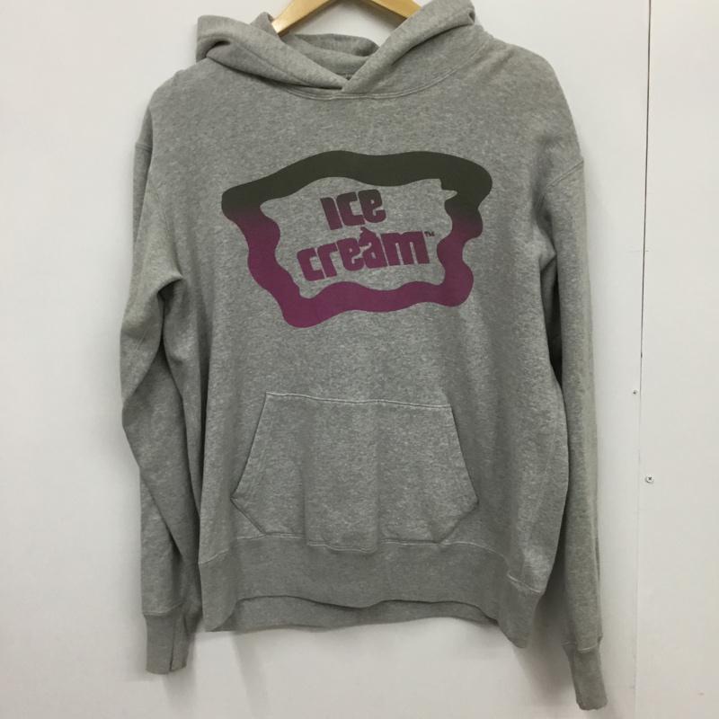 【楽天市場】ICECREAM アイスクリーム 長袖 パーカー Hooded Sweatshirt, Hoodie プルオーバー バックプリント