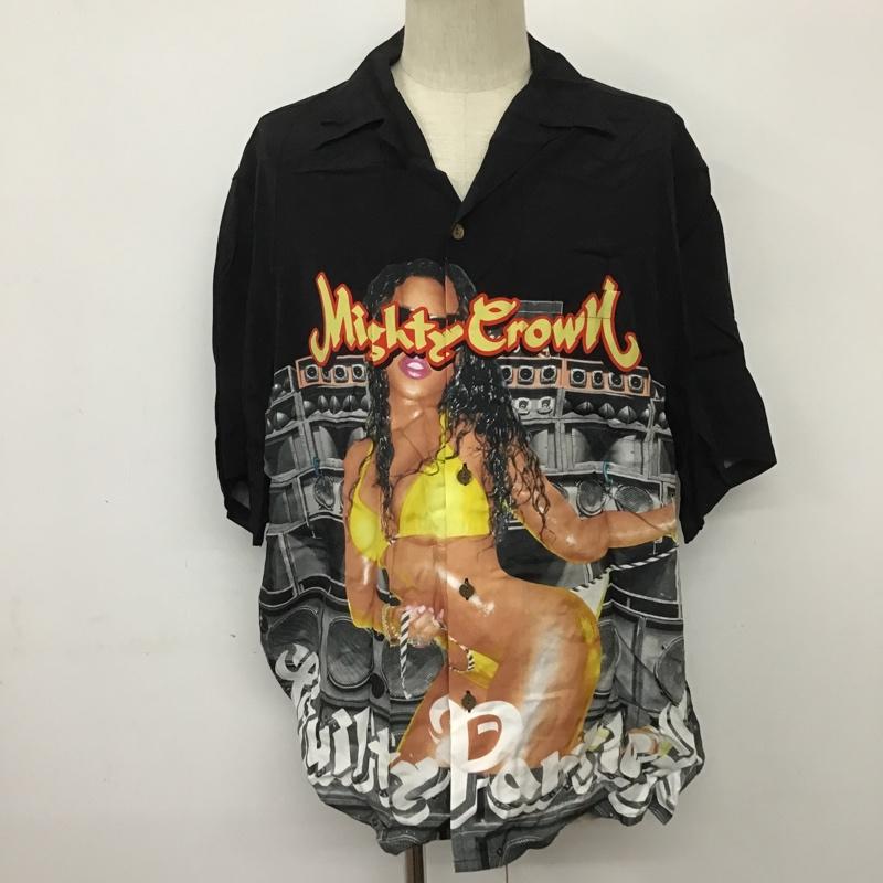 WACKO MARIA ワコマリア 半袖 シャツ、ブラウス Shirt, Blouse MIGHTY CROWN SS HAWAIIAN SHIRT【USED】【古着】【中古】10090656
